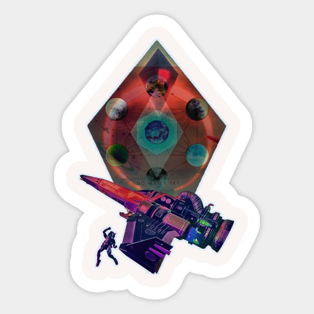 no mans sky Sticker by store of art